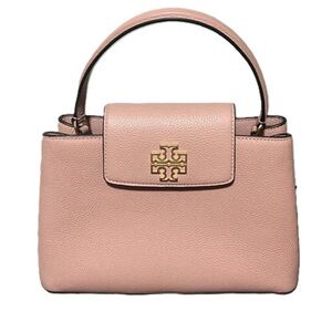 ✨ NWT Tory Burch Britten Small Satchel – Pebbled Leather ✨